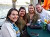 Enjoying the music on the patio at Coconuts Beach Bar & Grill were Olya, Alex, Jess & Damien.